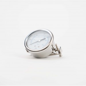 Манометр панельний AR-MP20 300psi 63мм/20 бар 1/4" вібростійкий