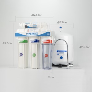 Фільтр зворотного осмосу Aquarum Simple RO-5