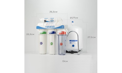 Фільтр зворотного осмосу Aquarum Simple RO-5 Фільтр зворотного осмосу Aquarum Simple RO-5