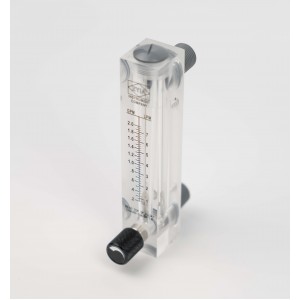 Ротаметр GPM 0,2-2  LPM 1-7 л/хв, різьба 1/2" з регулюванням