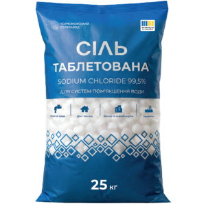 Таблетированная соль Standart, 25 кг