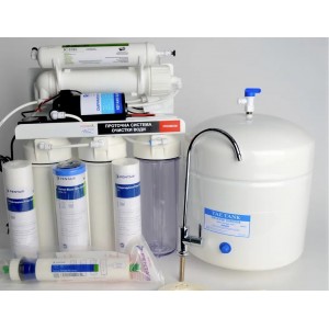 Фильтр обратного осмосу Filtrons Premium 5+ помпа ( Комплектация Pentek )  						