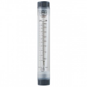 Ротаметр GPM 0,1-1  LPM 0,378-3,78 л/хв, резьба 1/2"