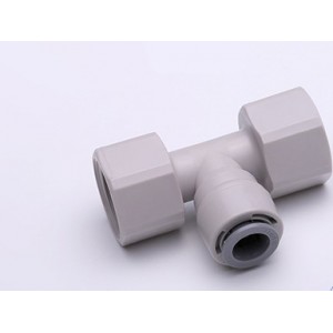 Raifil Т-образний фітинг (різьба внутрішня-трубка-різьба внутрішня) 1/2 "-3/8" -1/2 "