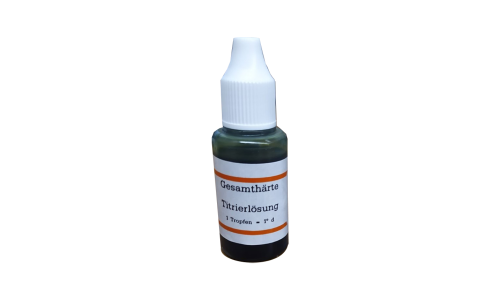 Тест жесткости воды   Hardness kit testing SINGLE REAGENT 1 BLISTER GERMAN 